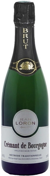 Игристое вино Jean Loron, Cremant de Bourgogne AOP