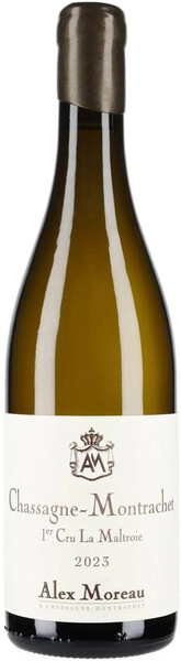 Вино Alex Moreau, Chassagne-Montrachet 1er Cru "La Maltroie" AOC, 2023