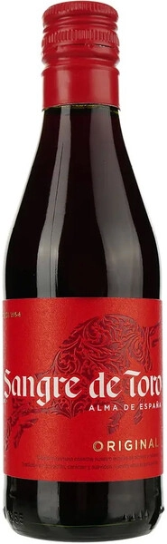 Вино "Sangre de Toro" Original, Catalunya DO, 2024, 187 мл