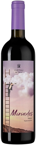 Вино Miriades Merlot-Krasnostop, 2022
