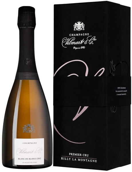 Шампанское Vilmart & Cie, Les Blanches Voies Blanc de Blancs, Champagne AOC, 2012, gift box