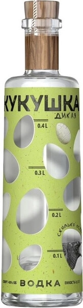 Водка Кукушка Дикая, 0.5 л