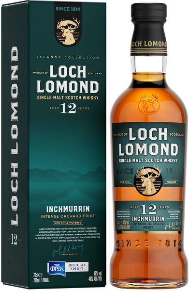 Виски Inchmurrin 12 Years Old, gift box, 0.7 л