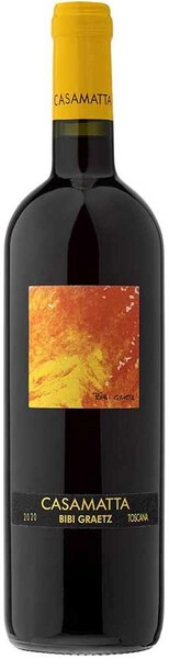 Вино Testamatta di Bibi Graetz, Casamatta Rosso, Toscana IGT, 2020