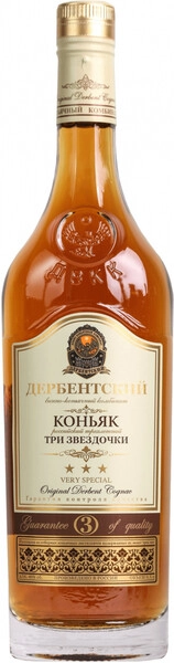 Коньяк ДВКК, 3 Звездочки, 0.5 л