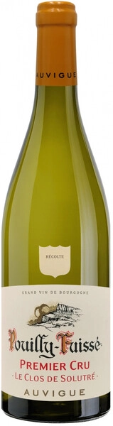 Вино Auvigue, Pouilly-Fuisse 1-er Cru Le Clos de Solutre AOC, 2021