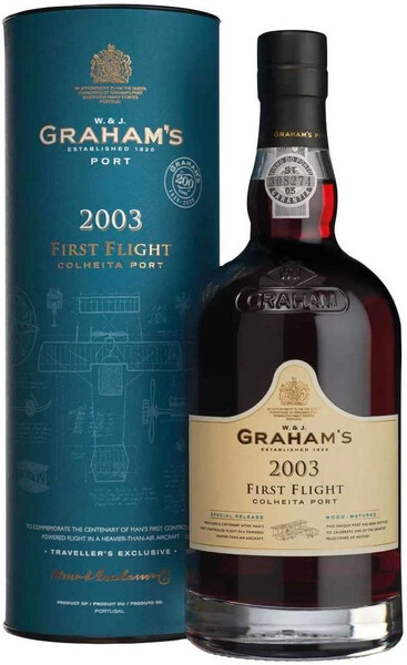 Портвейн Graham's, First Flight Colheita Port, 2003, gift tube