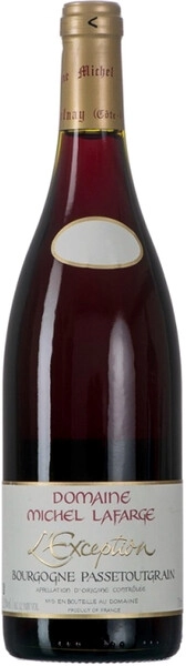 Вино Domaine Michel Lafarge, Bourgogne Passetoutgrain l'Exception AOC, 2020