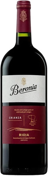 Вино Beronia Crianza, Rioja DOC, 2021, 1.5 л