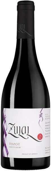 Вино Zulal, Tozot Reserve, 2019