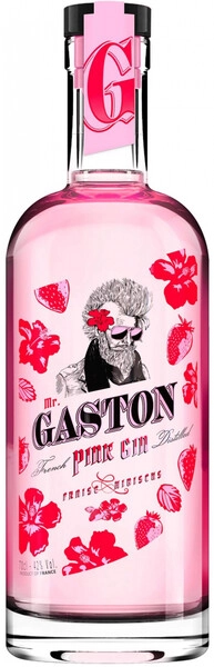 Джин Mr. Gaston Pink Gin, 0.7 л