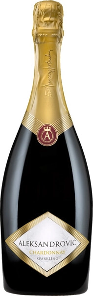 Игристое вино Podrum Aleksandrovic, Trijumf Chardonnay Brut, 2018