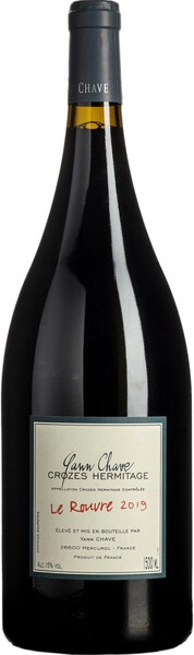 Вино Yann Chave, Crozes Hermitage Le Rouvre AOC, 2019, 1.5 л