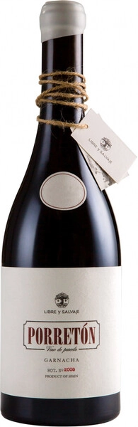 Вино Libre y Salvaje, Porreton Garnacha, 2019