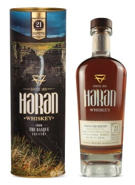 Виски Haran Original Casks Selection 21 Years Old, in tube, 0.7 л