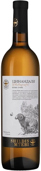 Вино "Shildis Mtebi" Tsinandali, 2025