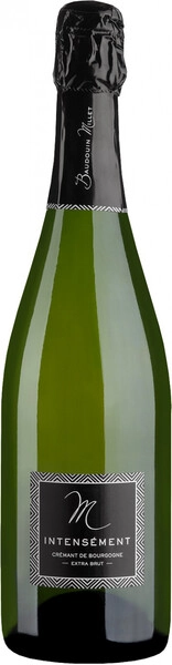 Игристое вино Baudouin Millet, Intensement Cremant de Bourgogne Extra Brut, 2019