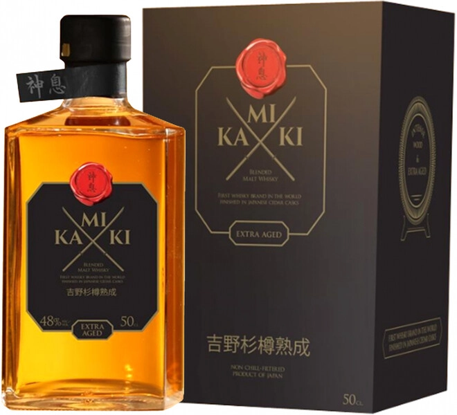 Виски Kamiki Intense Blended Malt, gift box, 0.5 л
