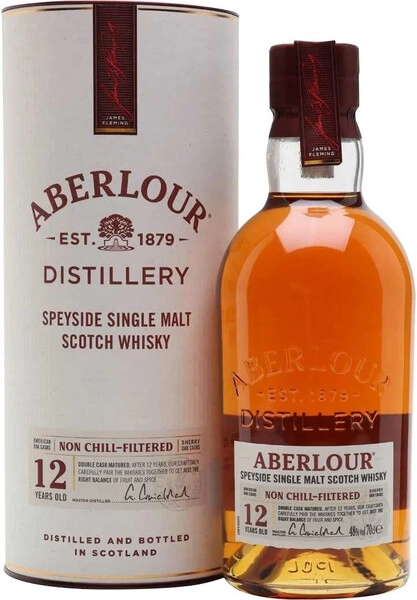 Виски Aberlour 12 Years Old Non Сhill-Filtered, in tube, 0.7 л