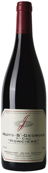 Вино Domaine Jean Grivot, Nuits-St-Georges 1-er Cru Les Roncieres AOC , 2010
