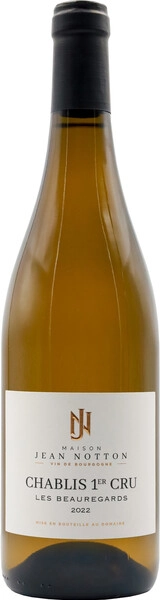 Вино Maison Jean Notton, Chablis 1er Cru Les Beauregards AOP, 2022