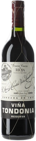 Вино Vina Tondonia Reserva, Rioja DOC, 2012