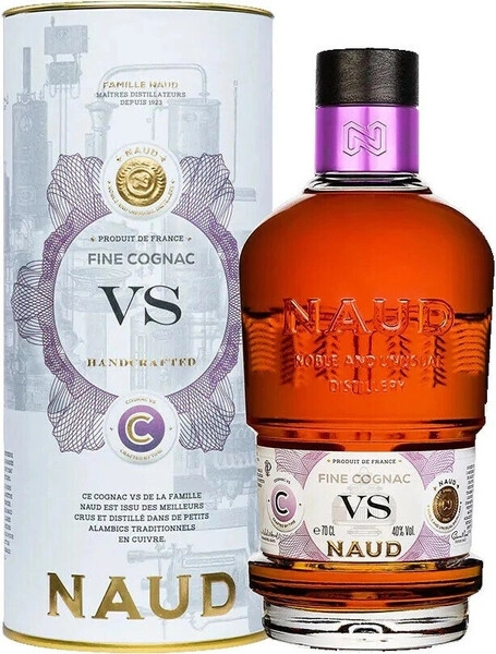 Коньяк Naud VS, in tube, 0.7 л