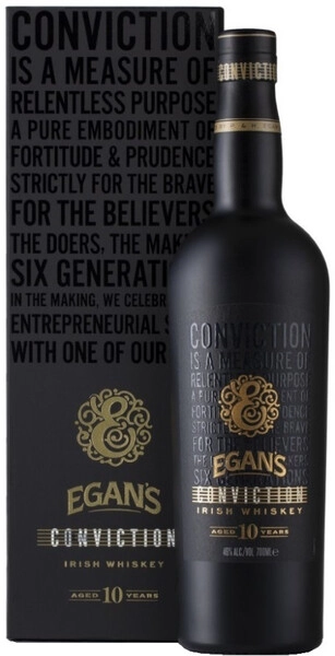 Виски Egan's Conviction 10 Years Old, gift box, 0.7 л