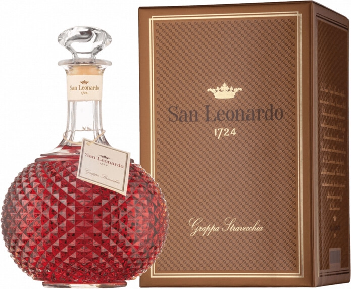 Граппа Tenuta San Leonardo, Grappa Stravecchia, gift box, 2 л