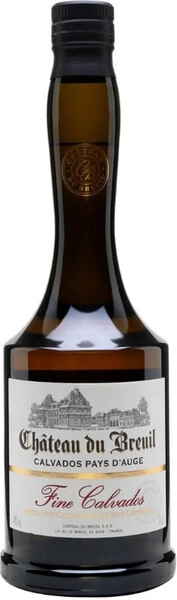 Кальвадос Chateau du Breuil, Fine Calvados, Pays d'Auge AOC, 0.7 л