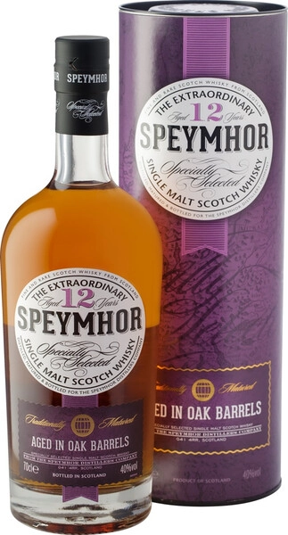 Виски Speymhor 12 Years Old, in tube, 0.7 л