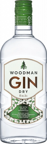 Джин Woodman Dry, 0.5 л