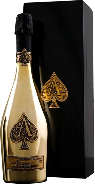 Шампанское Armand de Brignac Brut Gold, wooden box