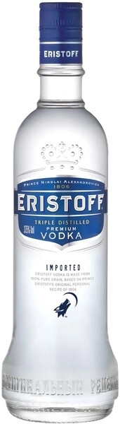 Водка Eristoff, 0.5 л