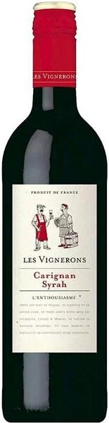 Вино Les Vignerons Carignan Syrah