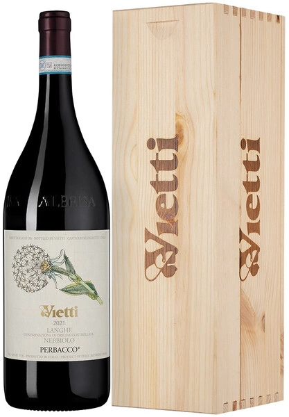 Вино Vietti, Nebbiolo Perbacco DOC, 2021, wooden box, 1.5 л