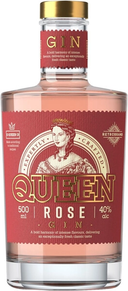 Джин Queen Rose, 0.5 л