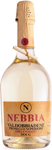 Игристое вино Nebbia Valdobbiadene Prosecco Superiore Millesimato DOCG