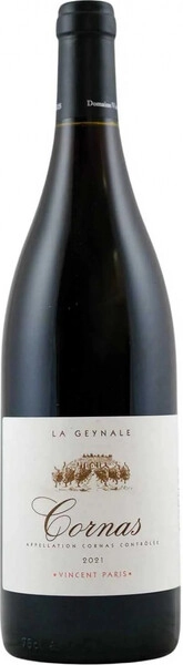 Вино Domaine Vincent Paris, Cornas La Geynale АОC, 2021
