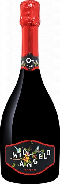 Игристое вино Casa Vinicola Costanza, Mio Angelo Rosso, Non Alcolico