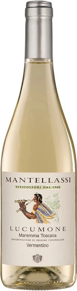 Вино Mantellassi, Lucumone Vermentino, Maremma Toscana DOC, 2023