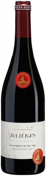 Вино Vignerons del Bel Air, "Les Clochers", Julienas AOP, 2024