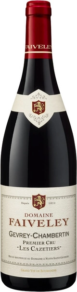 Вино Faiveley, Gevrey-Chambertin 1-er Cru "Les Cazetiers" AOC, 2017