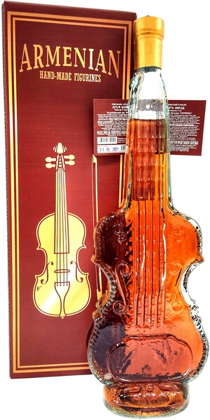 Коньяк "Скрипка" 5-летний, в подарочной коробке, 0.5 л