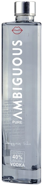 Водка Ambiguous, 0.5 л
