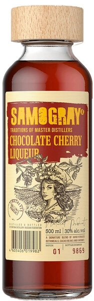 Ликер "Samogray" Chocolate Cherry, 0.5 л