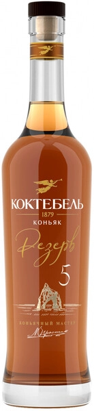 Коньяк Коктебель Резерв 5-летний, 0.5 л