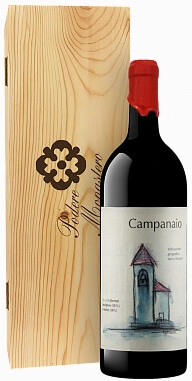Вино Podere Monastero, Campanaio, Toscana IGT, 2019, wooden box, 1.5 л