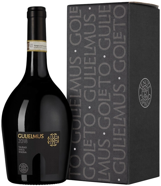Вино Tenute Capaldo, Gulielmus Taurasi Riserva DOCG, 2018, gift box