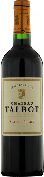 Вино Chateau Talbot, St-Julien AOC 4-me Grand Cru Classe, 1996, 1.5 л